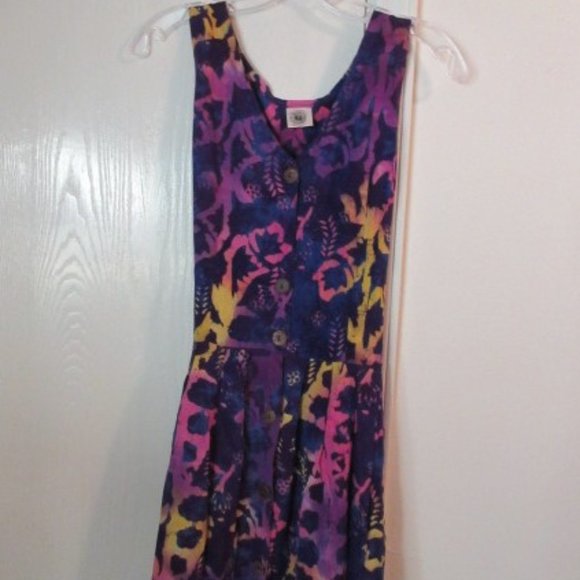Long Medium Colorul Dress by THE MONKEYS DESIGNS - Picture 2 of 4
